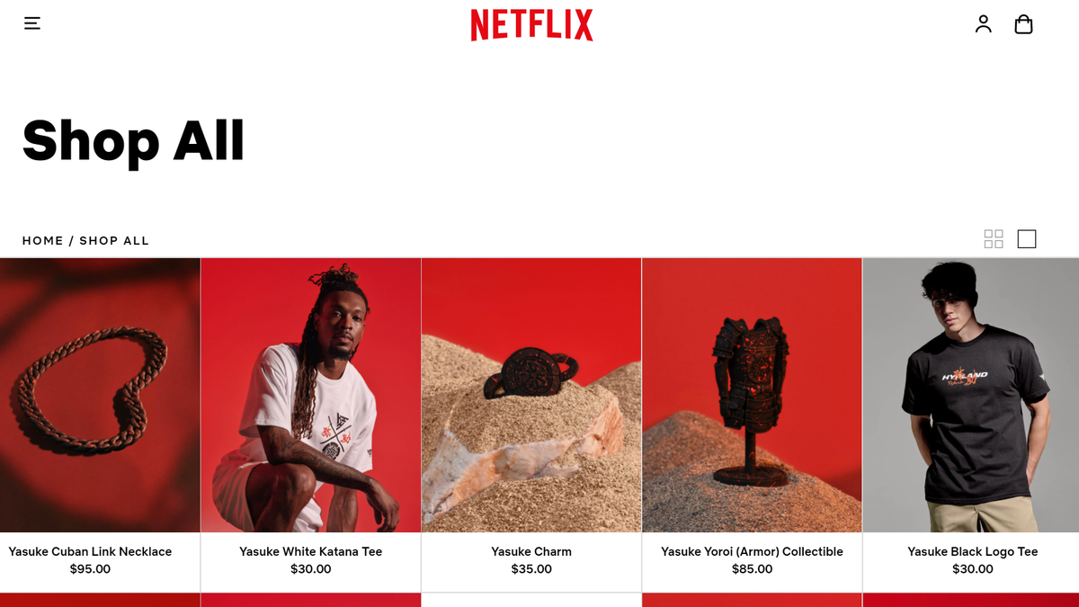 У Netflix появился собственный интернет-магазин