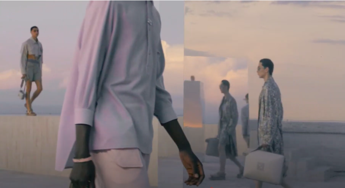 Кроп-топы, шорты с накладными карманами и пастельные оттенки — в мужской коллекции Fendi