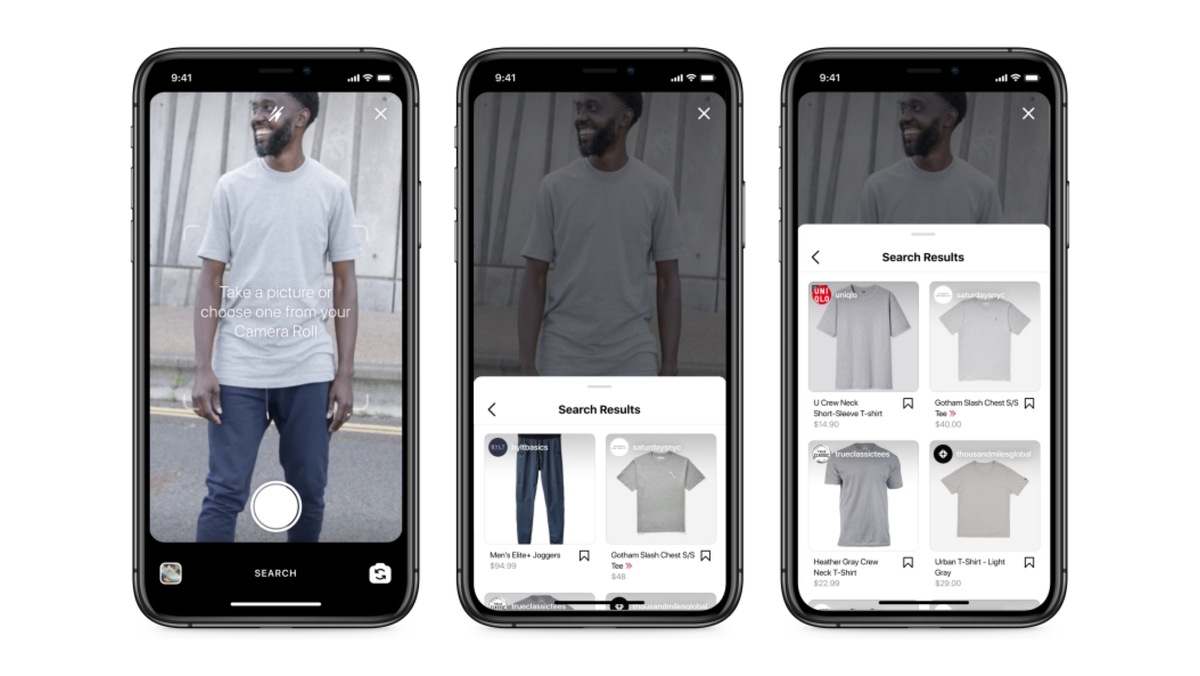 Facebook и Instagram тестируют функции виртуальной примерки и визуального поиска товаров