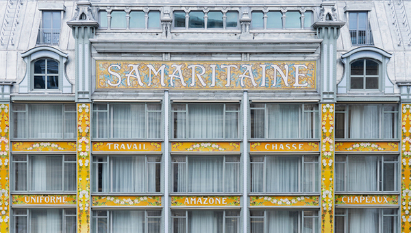 В Париже наконец открыт универмаг La Samaritaine. Мы побывали там одними из первых