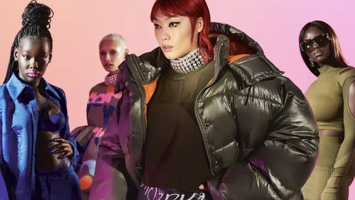 Объемные куртки и леггинсы, расшитые пайетками — в лукбуке коллекции H&M Studio