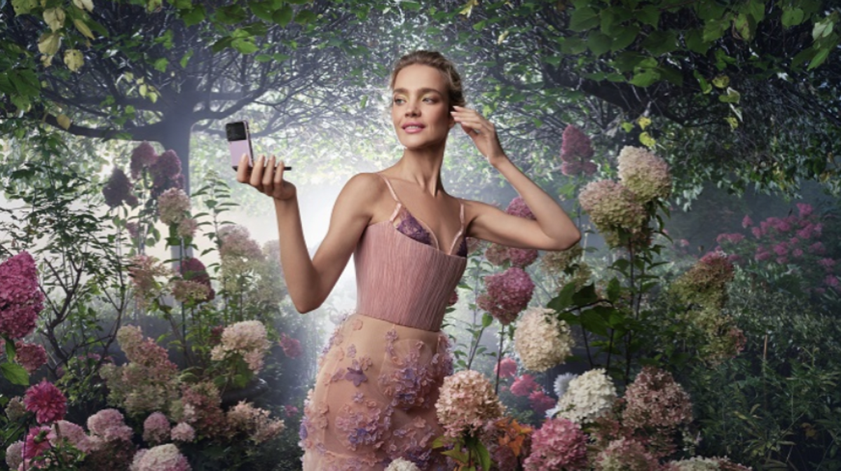 Наталья Водянова — героиня новой рекламной кампании Samsung 