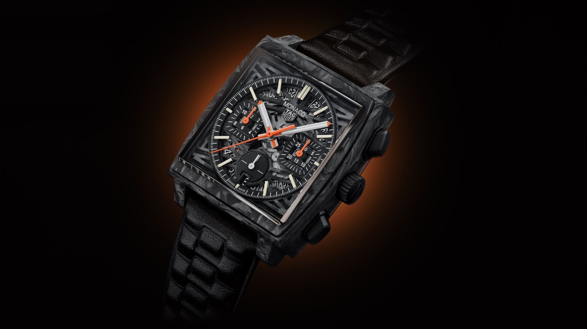 TAG Heuer выставят новую версию редких часов Only Carbon Monaco на аукцион Only Watch