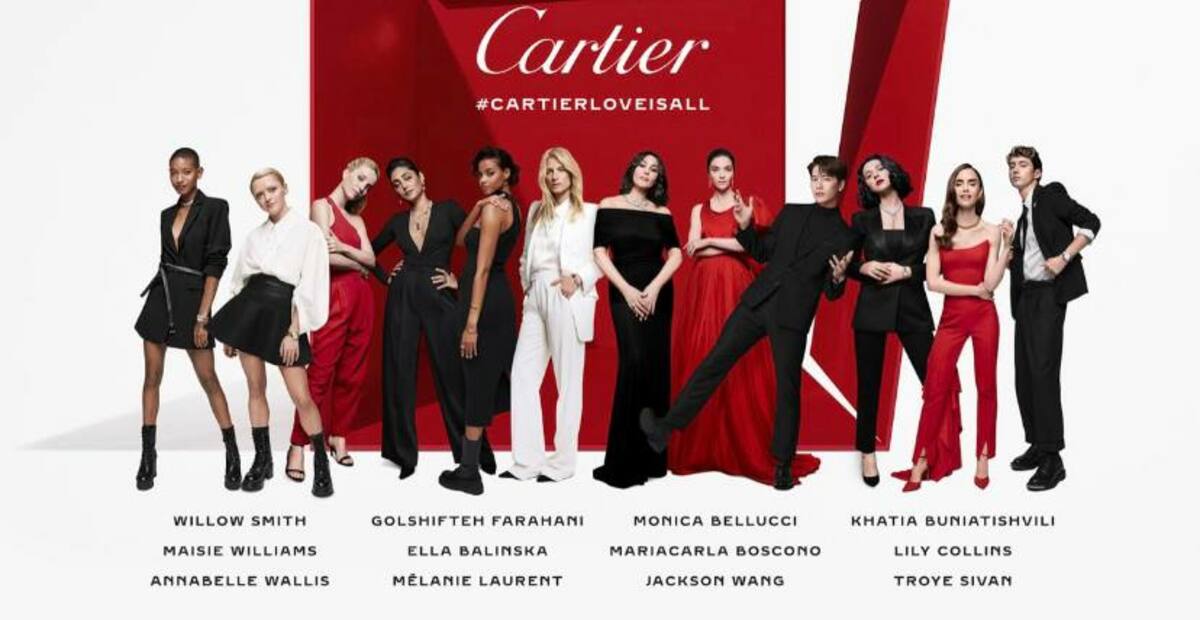 Моника Беллуччи, Трой Сиван, Лили Коллинз и другие — в праздничной кампании Cartier 