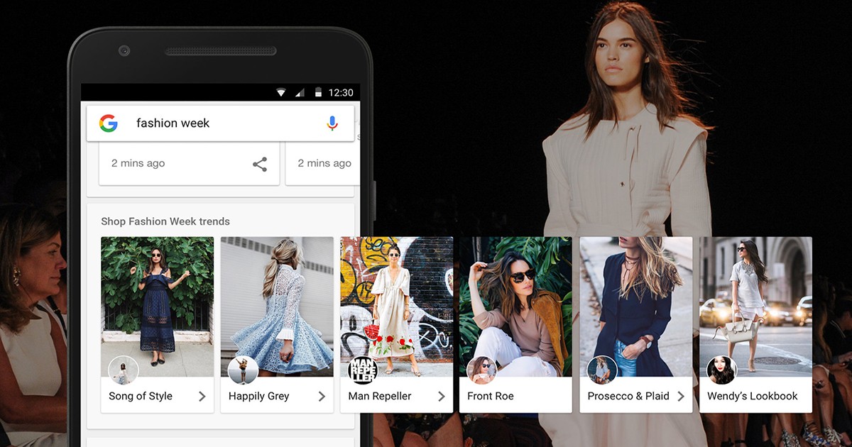 Google запускает специальный проект на время недель моды