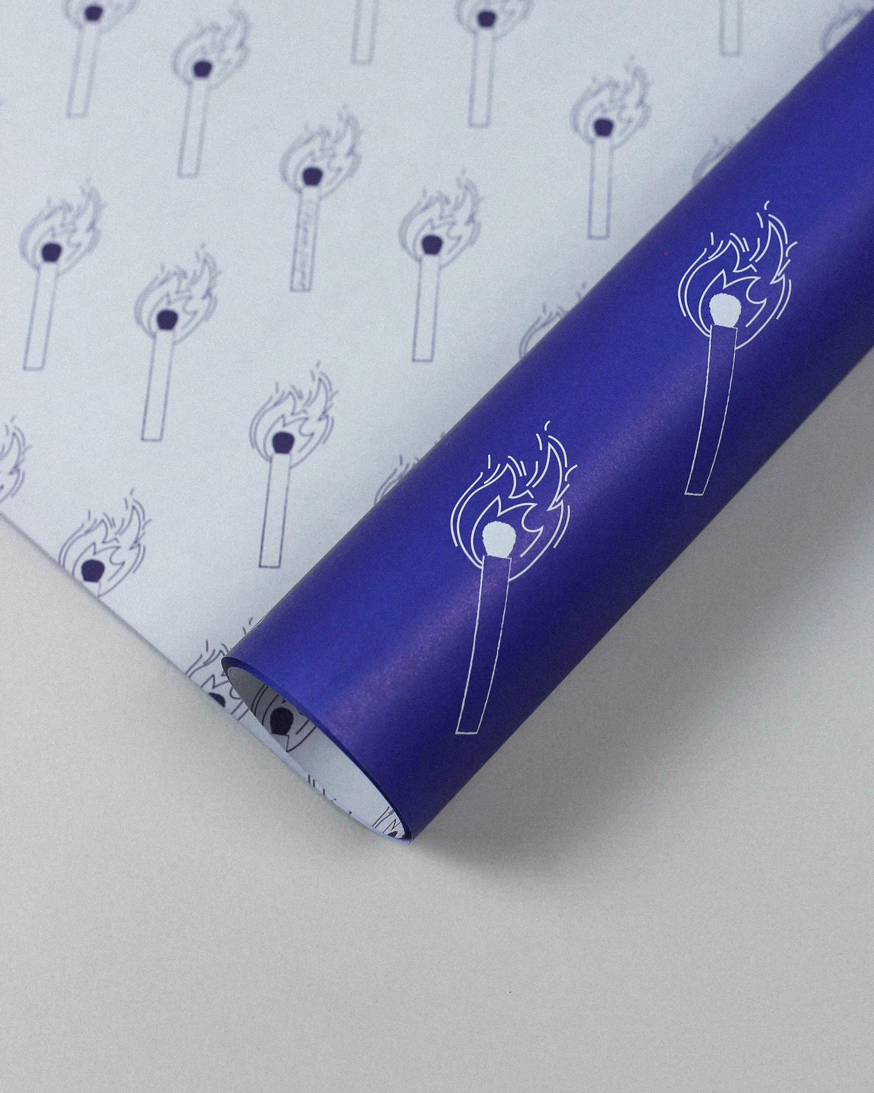 В The Blue Store появилась подарочная бумага! Мы сделали ее с O Paper Paper