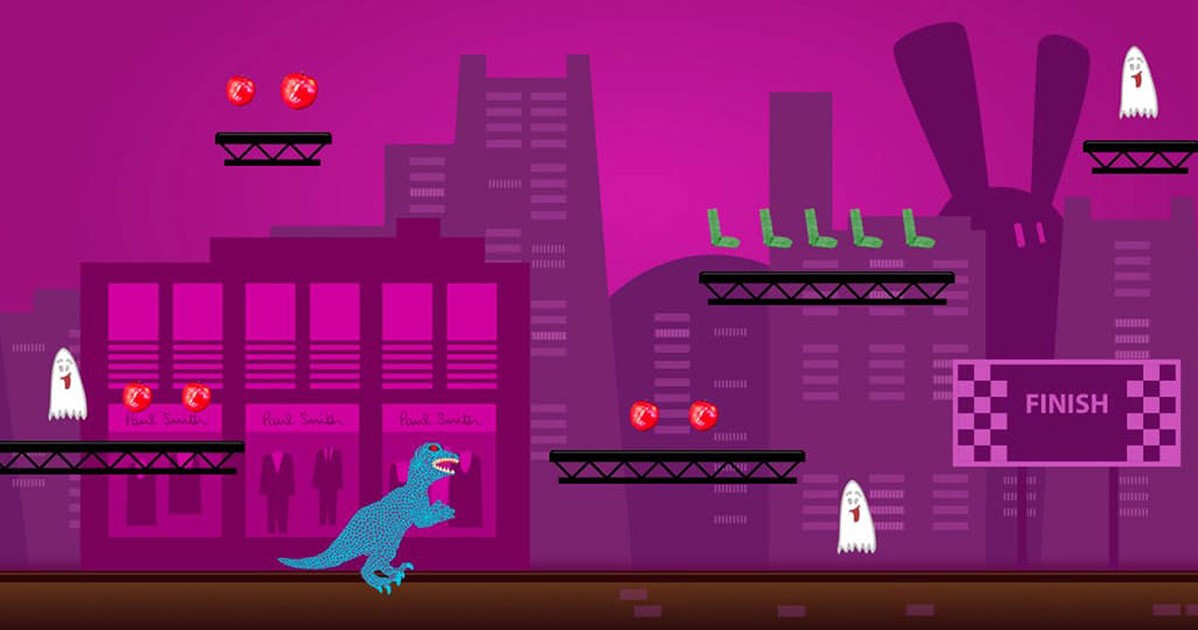 Пол Смит создал мобильную игру про динозавров