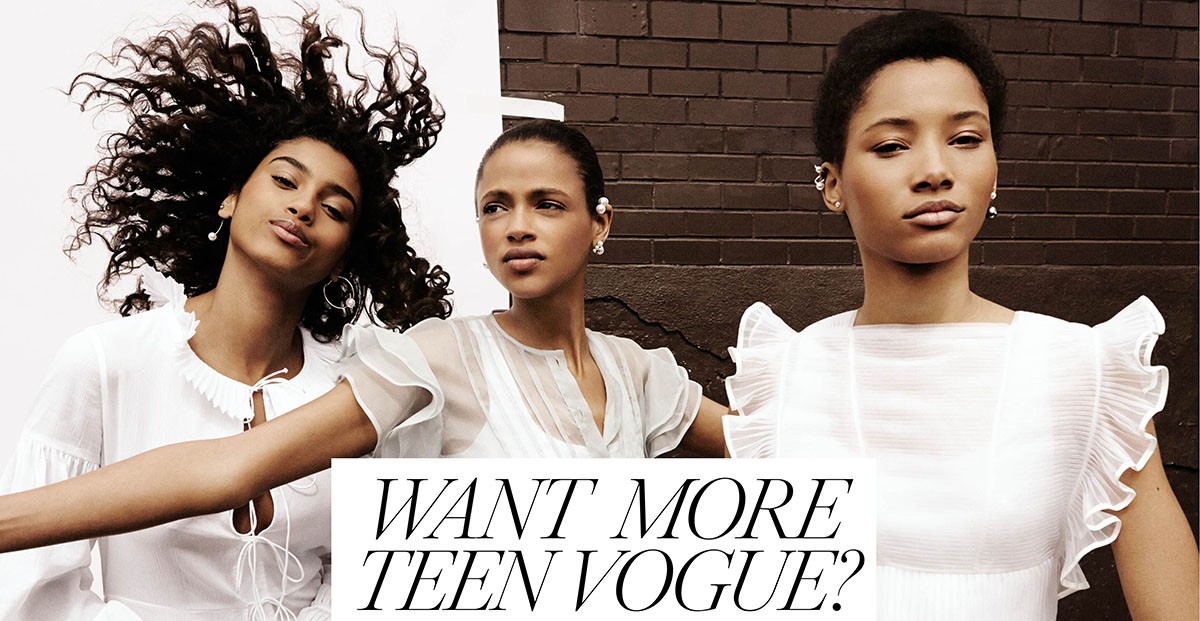 Teen Vogue будет выходить четыре раза в год