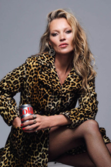 Кейт Мосс в рекламе Diet Coke