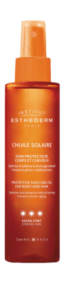 СОЛНЦЕЗАЩИТНОЕ МАСЛО ДЛЯ ТЕЛА И ВОЛОС L’HUILE SOLAIRE PROTECTIVE SUN CARE OIL FOR BODY AND HAIR SPF 50, INSTITUT ESTHEDERM