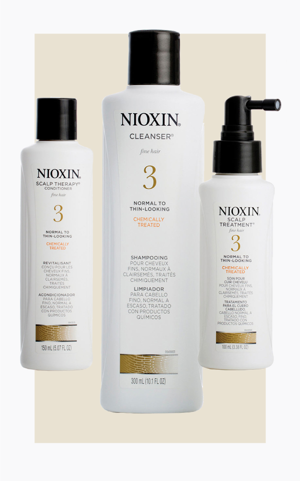 Набор для ухода за тонкими волосами Hair System Kit 3, Nioxin