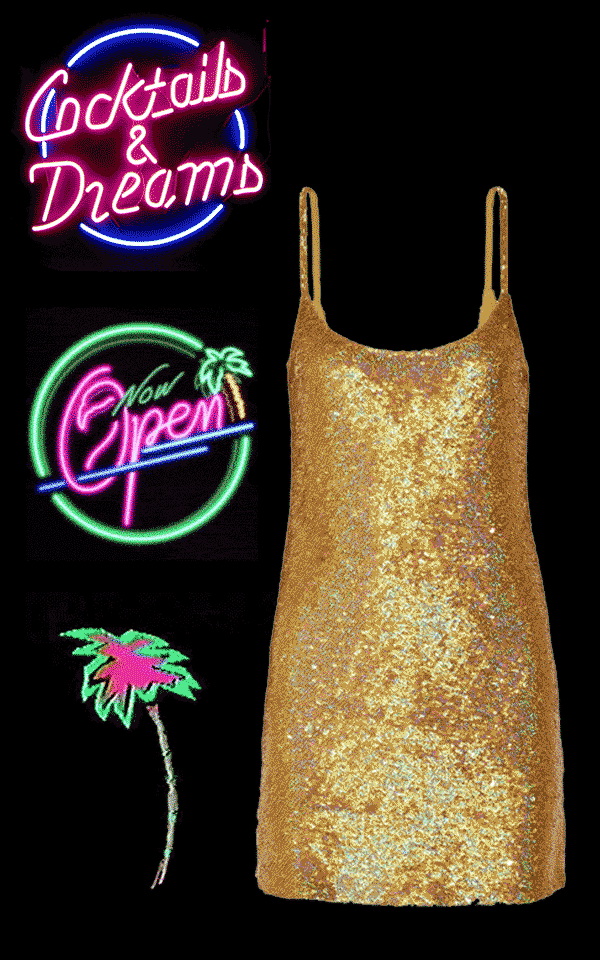 Шопинг: коктейльные платья в стиле 80-х