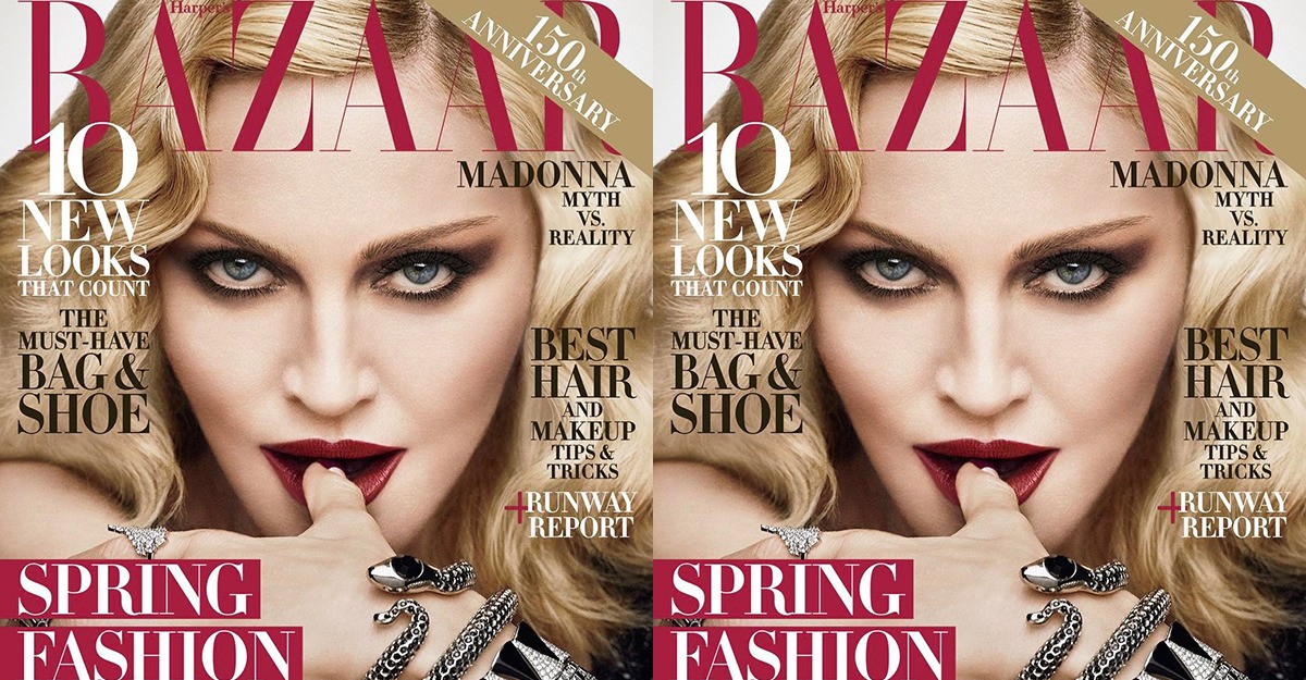 Мадонна стала главной героиней юбилейного номера Harper''s Bazaar