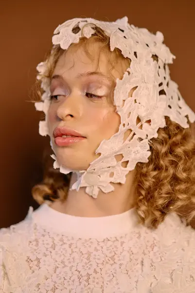 Кружевной чепчик