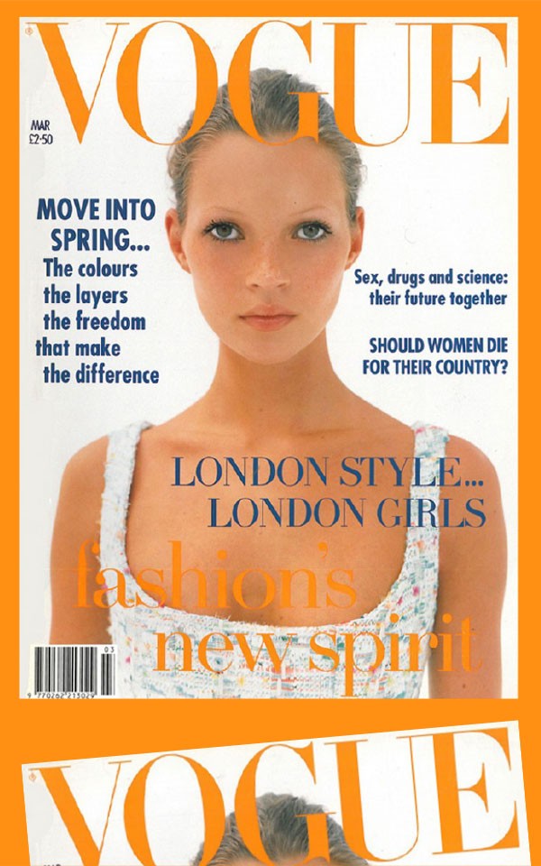 От Кейт Мосс до Кейт Миддлтон: британские героини на обложках Vogue UK