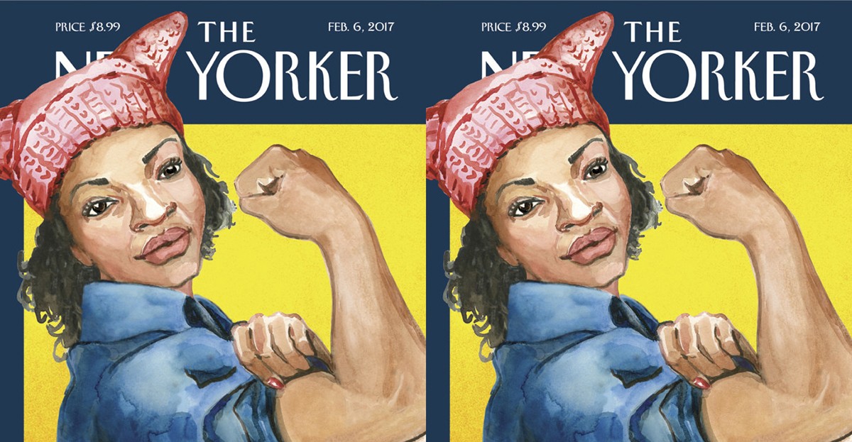 The New Yorker посвятил обложку Женскому маршу