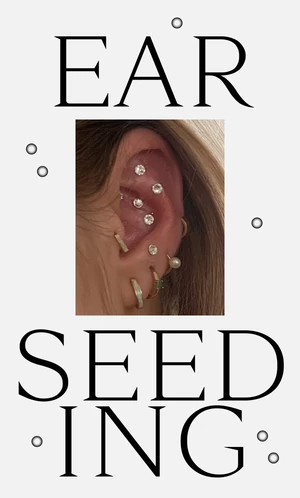 Ear seeding. Зачем звезды и тиктокеры клеят на хрящи семена и как это помогает от отеков?