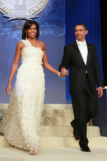 Мишель Обама и Барак Обама