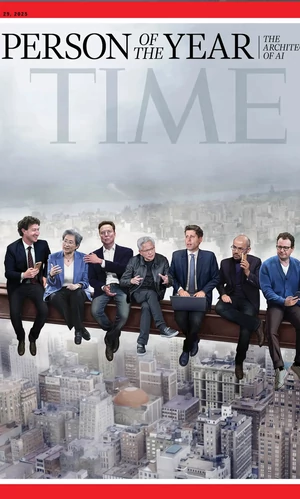 Журнал Time перечислил «архитекторов ИИ» в рамках спецпроекта «Человек года 2025»
