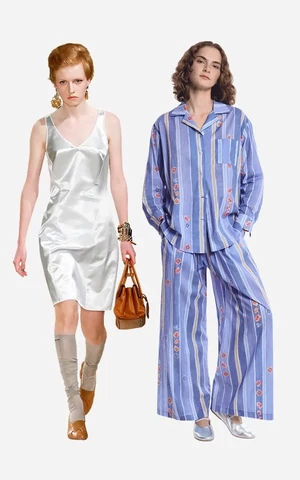 Из постели на танцпол — в этих нарядных пижамах, комбинациях и корсетах