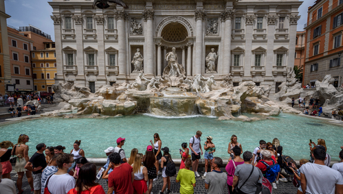 Просмотр фонтана Треви в Риме станет платным для туристов