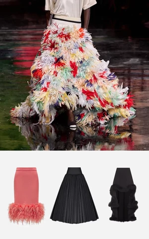 Царь-юбка — главный тренд этих праздников и будущей весны 