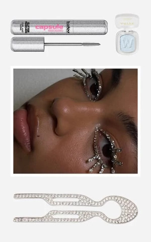 От пышных локонов до блестящих ресниц. Идеи для новогоднего образа, вдохновленные главными бьюти-трендами 