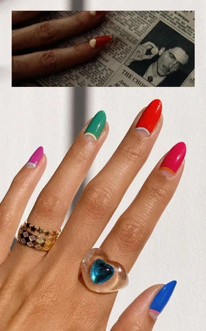 Лунный маникюр, как у Гвинет Пэлтроу в «Марти великолепном», снова на пике популярности