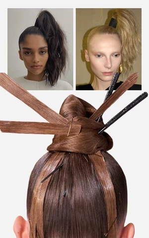 Самый модный хвост — на макушке. Вот чем еще ее можно украсить