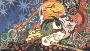 От Екатерины II в образе Минервы до «Призрака Оперы» и Daft Punk: маскарадный мудборд