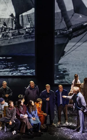 В БДТ премьера спектакля «Утренний предшественник» Романа Михайлова: как он устроен и что все это значит