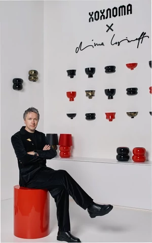 Бренд «Хохлома» и дизайнер Дима Логинов представили совместную интерьерную коллекцию 