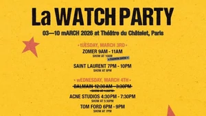 Французский блогер Lyas афишировал La Watch Party: в списке зачеркнут показ Balmain