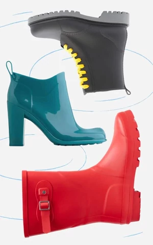 Алые, болотные, на каблуках и без. Вам точно нужные резиновые сапоги 