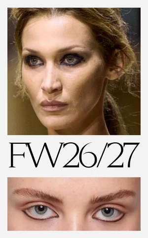 Квадратные головы, вампирские помады, стрелки наоборот. Главные бьюти-тренды осени и зимы 2026