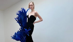 Дизайнер Илья Мигмун создал уникальное платье при поддержке The Blueprint и Lamoda