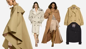 Тренчи бывают разные. В виде пончо, с низкой талией и не только — все в этом гиде 