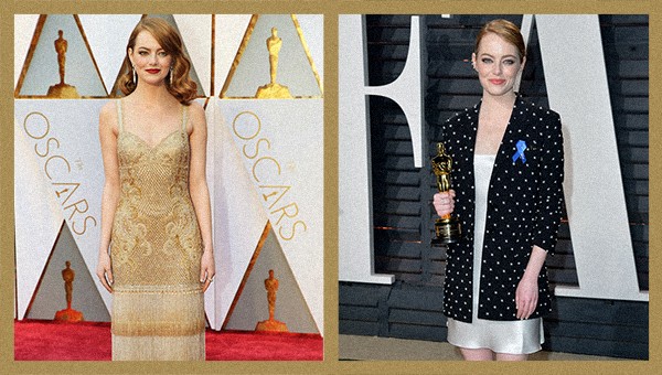 Выбор звезд: платья для красной дорожки «Оскара» и вечеринки Vanity Fair