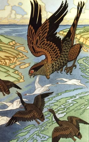 Птицы в русской литературе: от золотого петушка до черненькой курочки протопопа Аввакума