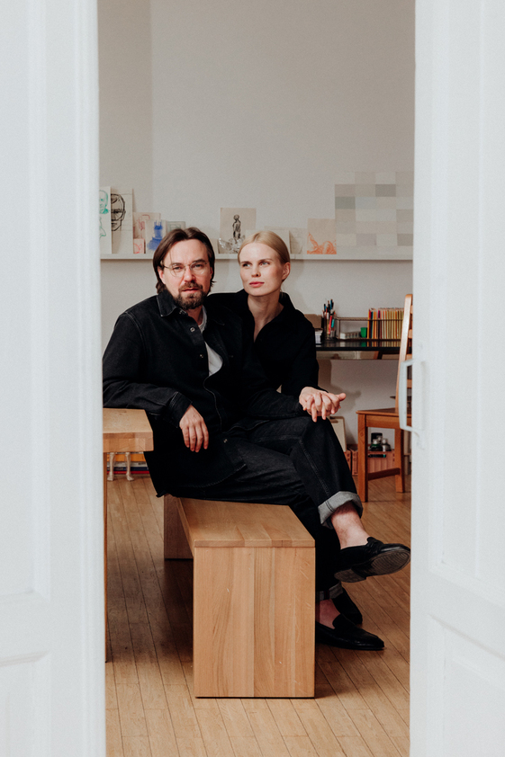 Михаил Ганнушкин и Александра Ревенко