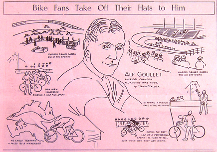 Иллюстрации Александра Колдера в National Police Gazette, 1924