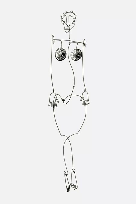 Александр Колдер, Atztec Josephine Baker, 1930