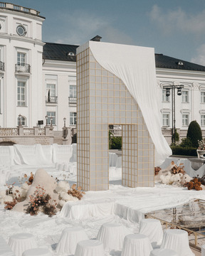 Оформление свадьбы Адель Вейгель и Михаила Литвина, 2025 / Feerique Event & Emotions