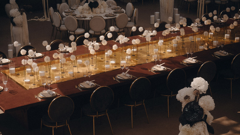 Оформление свадьбы Адель Вейгель и Михаила Литвина, 2025 / Feerique Event & Emotions