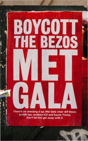 Активисты призывают к бойкоту Met Gala из-за спонсорства Джеффа Безоса