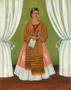 Фрида Кало, «Автопортрет, посвящённый Льву Троцкому», 1937 / Из собрания NMWA