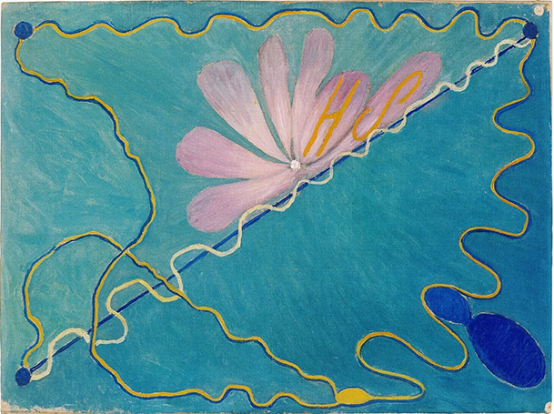 Хильма аф Клинт, Éros, n° 1, 1907. © Hilma af Klint Foundation. Фото: The Moderna Museet, Stockholm
