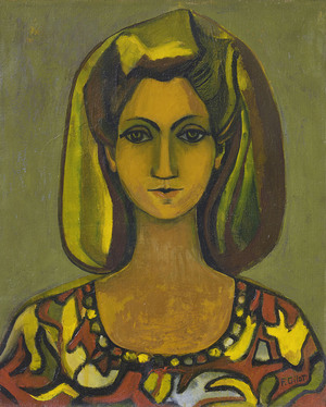 Франсуаза Жило, Genevieve pensive, 1942  / Из собрания FAMM