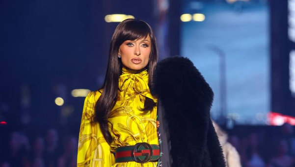 Демна представил круизную коллекцию Guccicore прямо на Таймс-сквере
