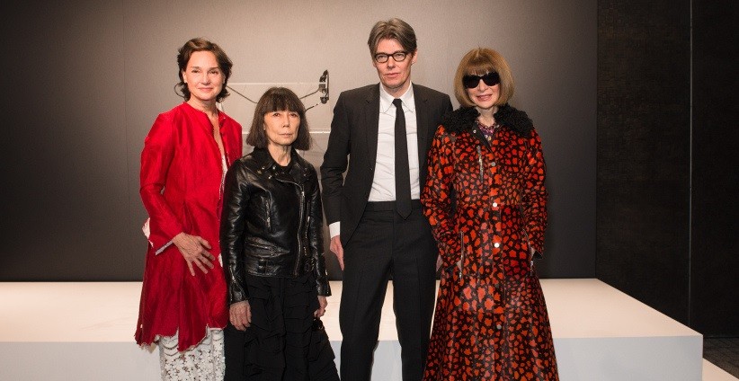 Рей Кавакубо пришла на пресс-конференцию, посвященную выставке Comme des Garçons  в The Met